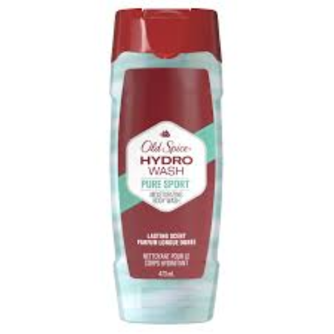 OLD SPICE PURE SPORT PLUS 2IN1 HYDRATING B/WASH 473ML